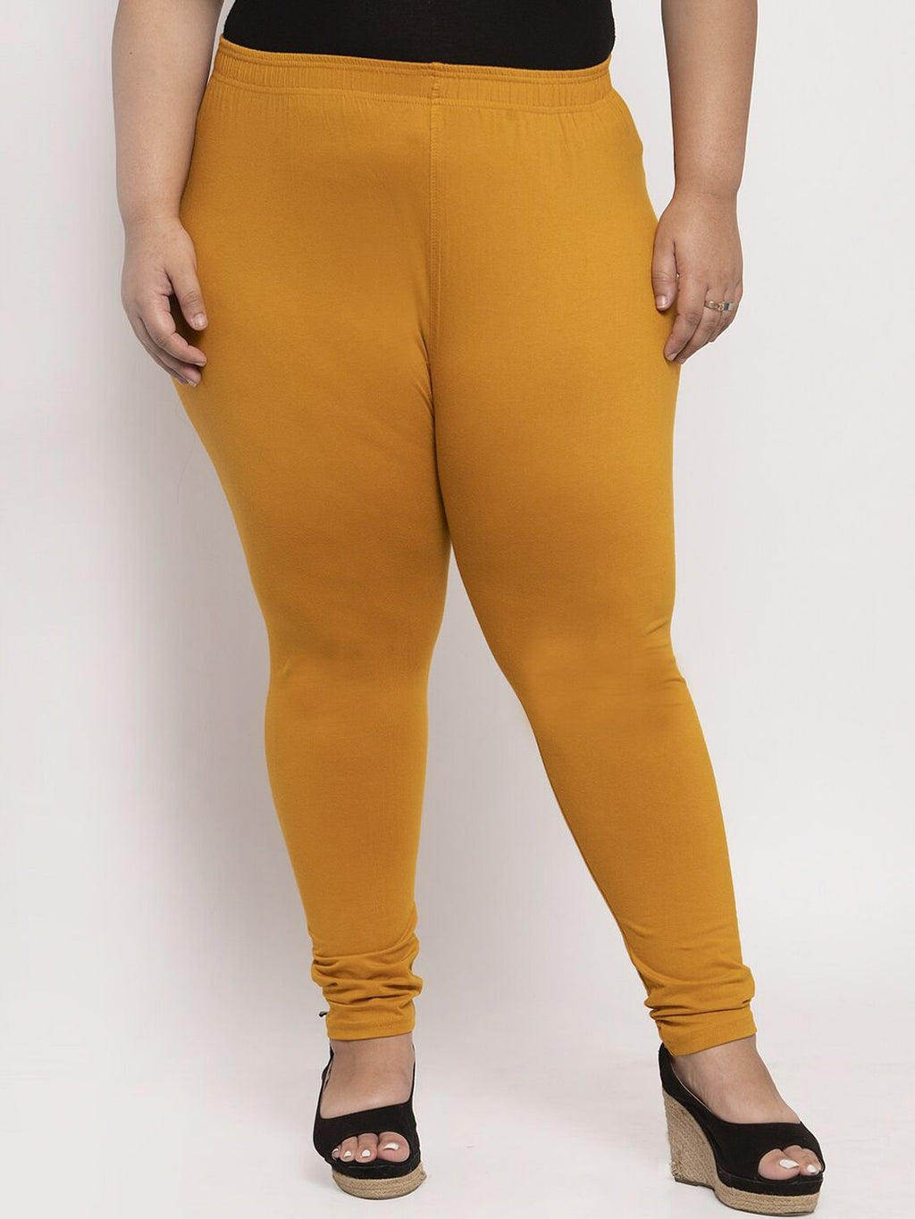 TAG 7 Women Plus Size Churidar-Length Leggings | Grocsy