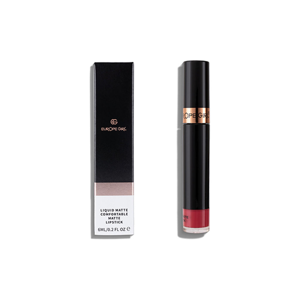 Europe Girl Comfortable Matte Liquid Lipstick - 17 Valentina | Grocsy