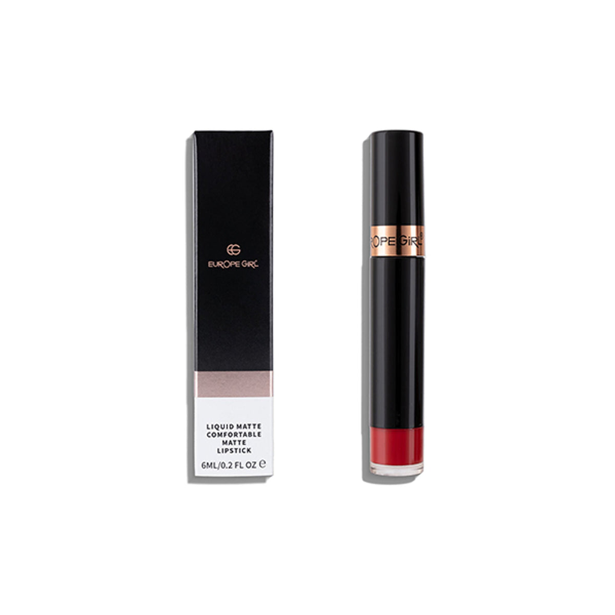 Europe Girl Comfortable Matte Liquid Lipstick - 23 Hezal | Grocsy