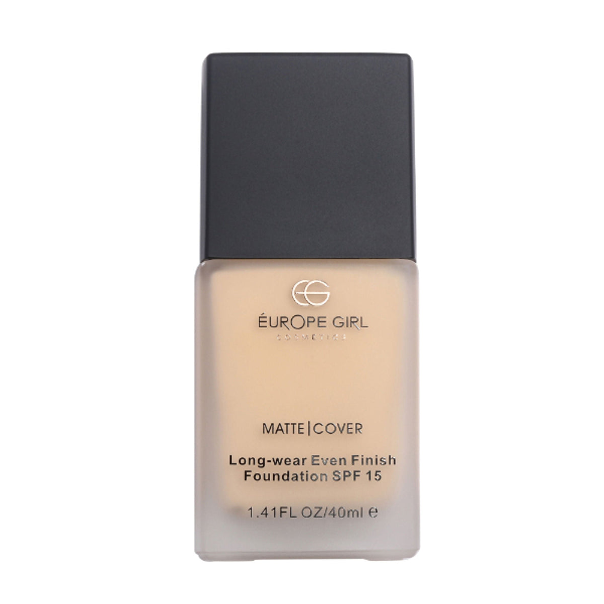 Europe Girl Matte Cover Foundation SPF 15 - 120 Light Medium Yellow Undertone | Grocsy