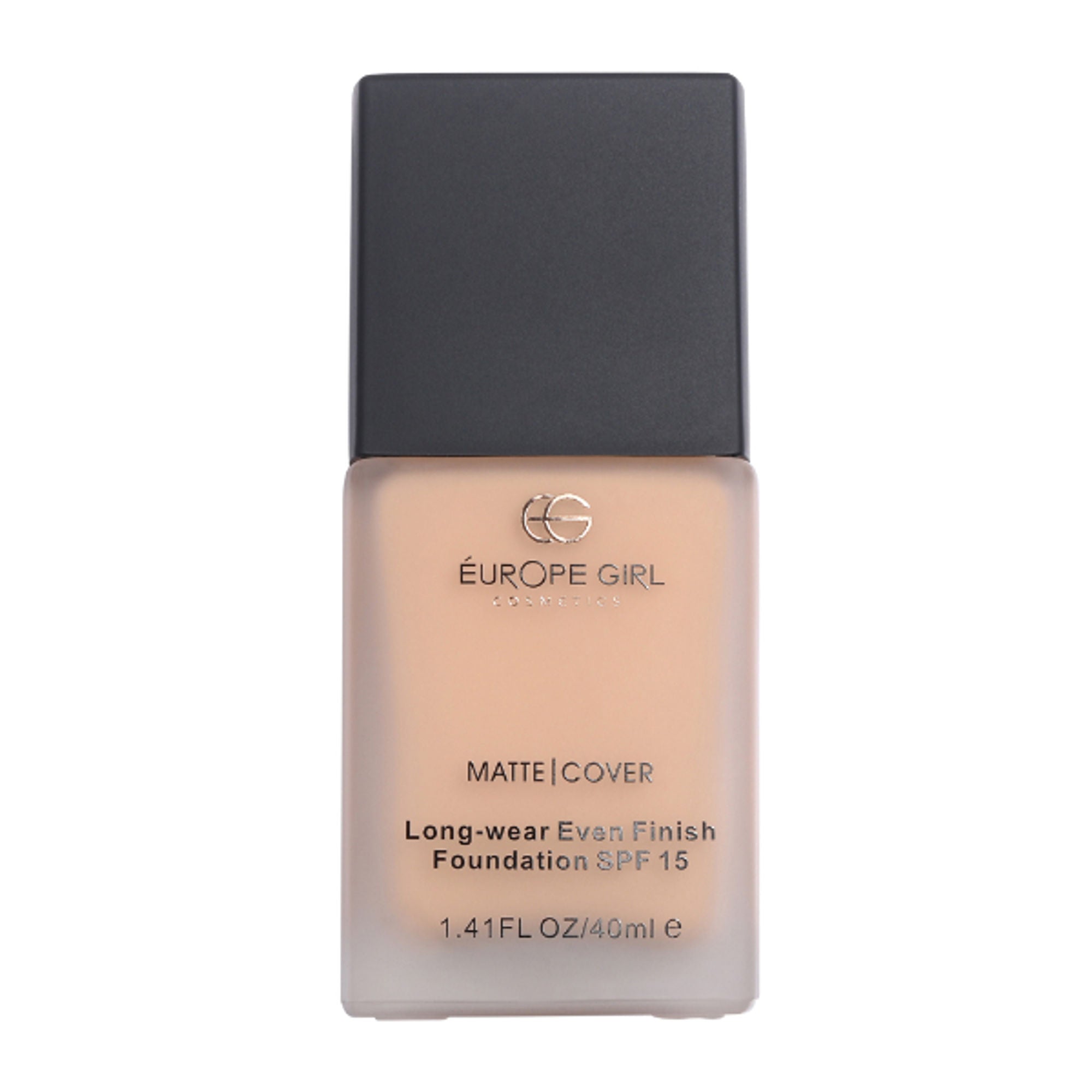 Europe Girl Matte Cover Foundation SPF 15 - 180 Medium Dark Natural Undertone | Grocsy