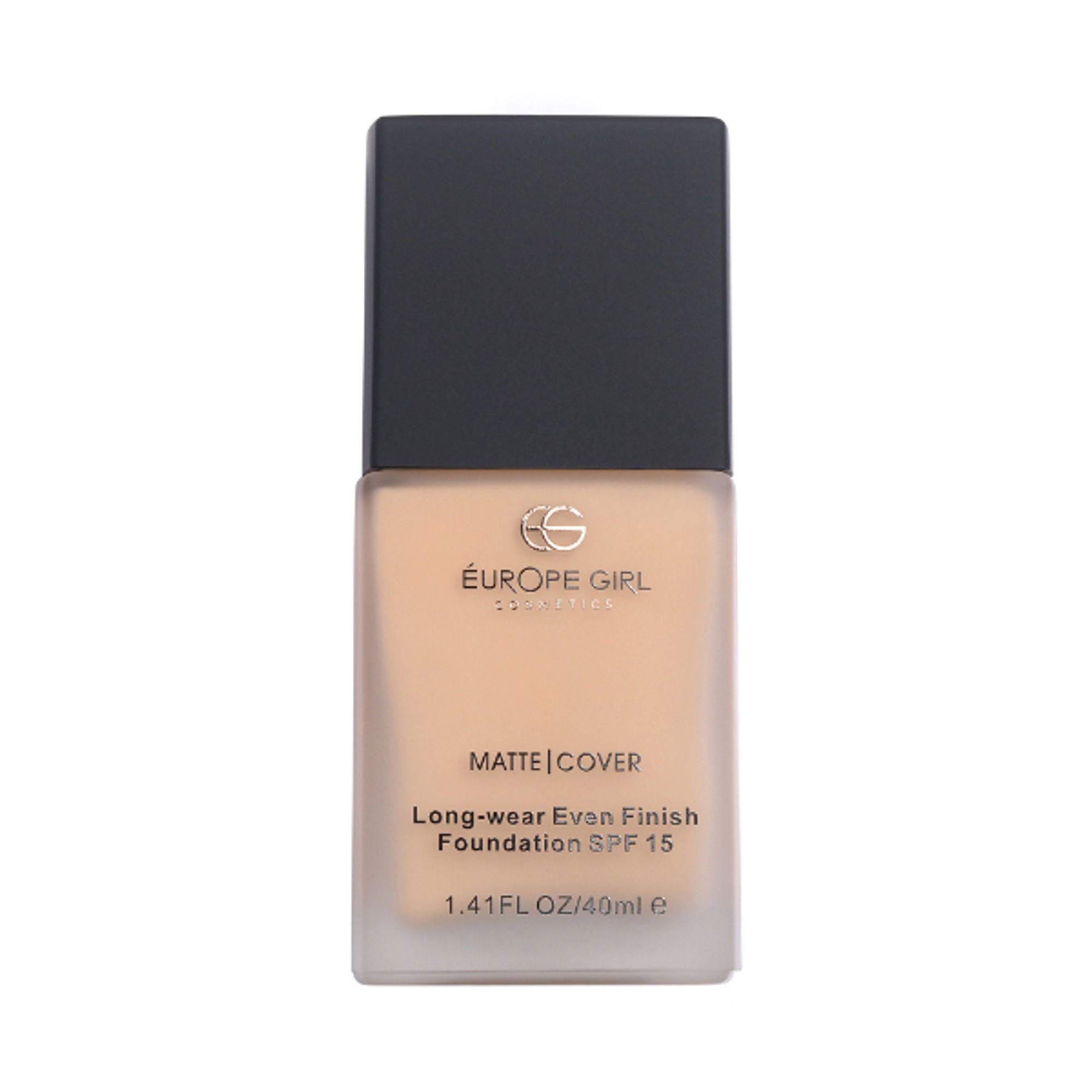 Europe Girl Matte Cover Foundation SPF 15 - 125 Medium Natural Undertone | Grocsy