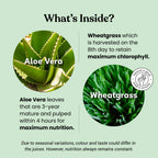 Kapiva Ayurveda Aloe Vera + Wheatgrass Juice | Grocsy