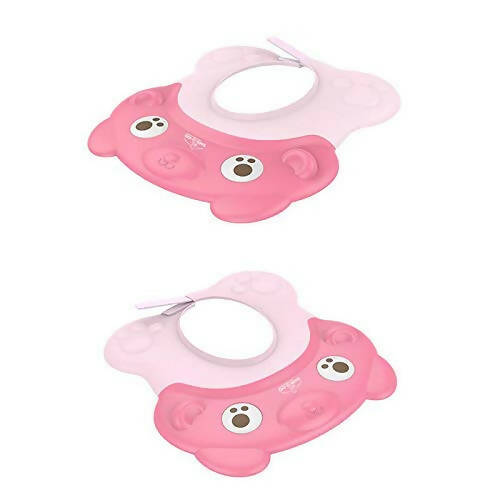 Safe-O-Kid Shampoo Hat / Cap For Kids, No Tears & Adjustable, Pink | Grocsy