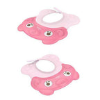 Safe-O-Kid Shampoo Hat / Cap For Kids, No Tears & Adjustable, Pink | Grocsy