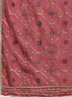 Sangria Women Black & Burgundy Ethnic Motifs Printed Mirror Work Anarkali Kurta | Grocsy