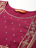 Indo Era Women Embroidered Straight Kurta Set | Grocsy