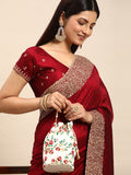 kasee Embellished Embroidered Saree | Grocsy
