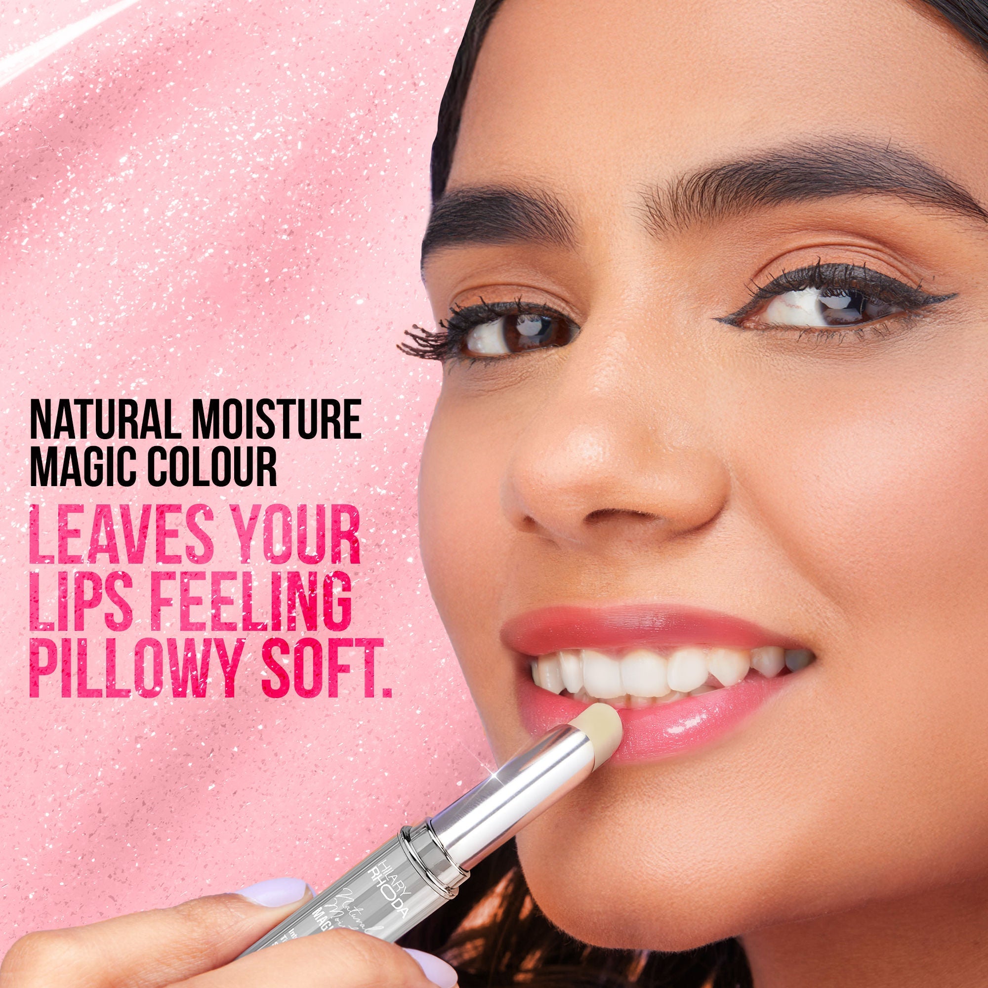 Hilary Rhoda Natural Moisture Magic Colour Lip Balm | Grocsy