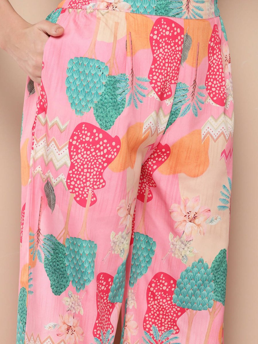 Ahalyaa Women's Traditional Wear Co-ods - Multi | Grocsy