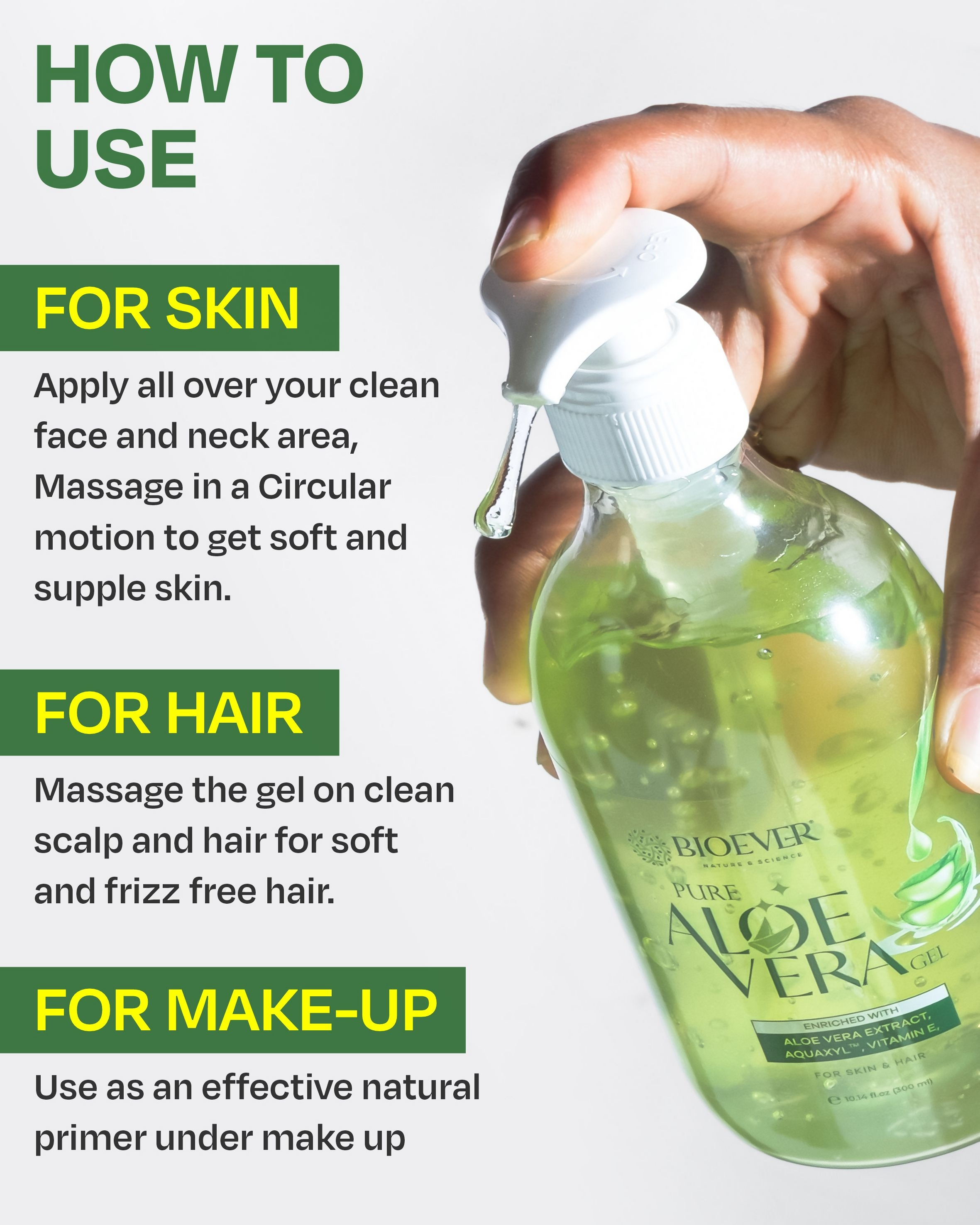 Bioever Pure Aloe Vera Gel | Grocsy