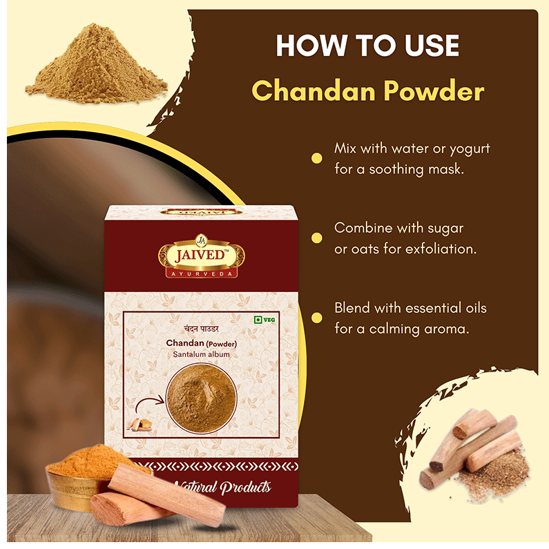 Jaived Ayurveda Chandan Powder | Grocsy