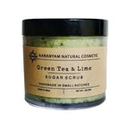 Aaranyam Green Tea & Lime Sugar Scrub For Face & Body | Grocsy