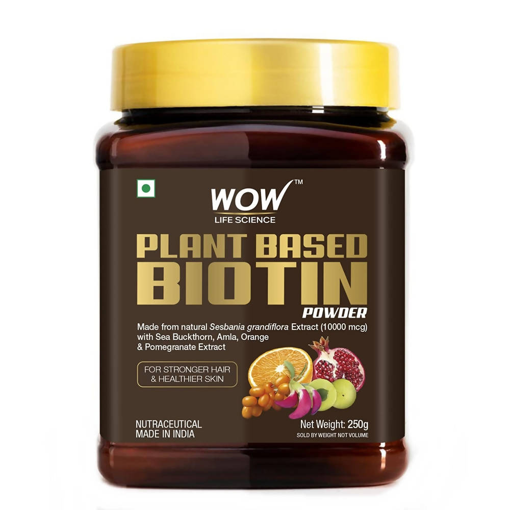 WOW Life Science Plant-Based Biotin Powder | Grocsy