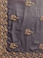 kasee Embroidered Ethnic Saree | Grocsy