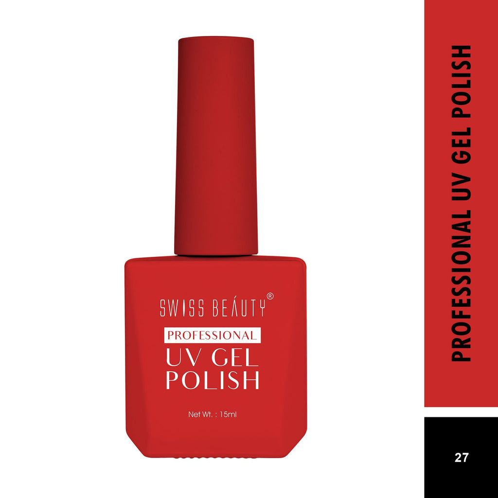 Swiss Beauty Professional UV Gel Nail Polish - Shade-27 | Grocsy