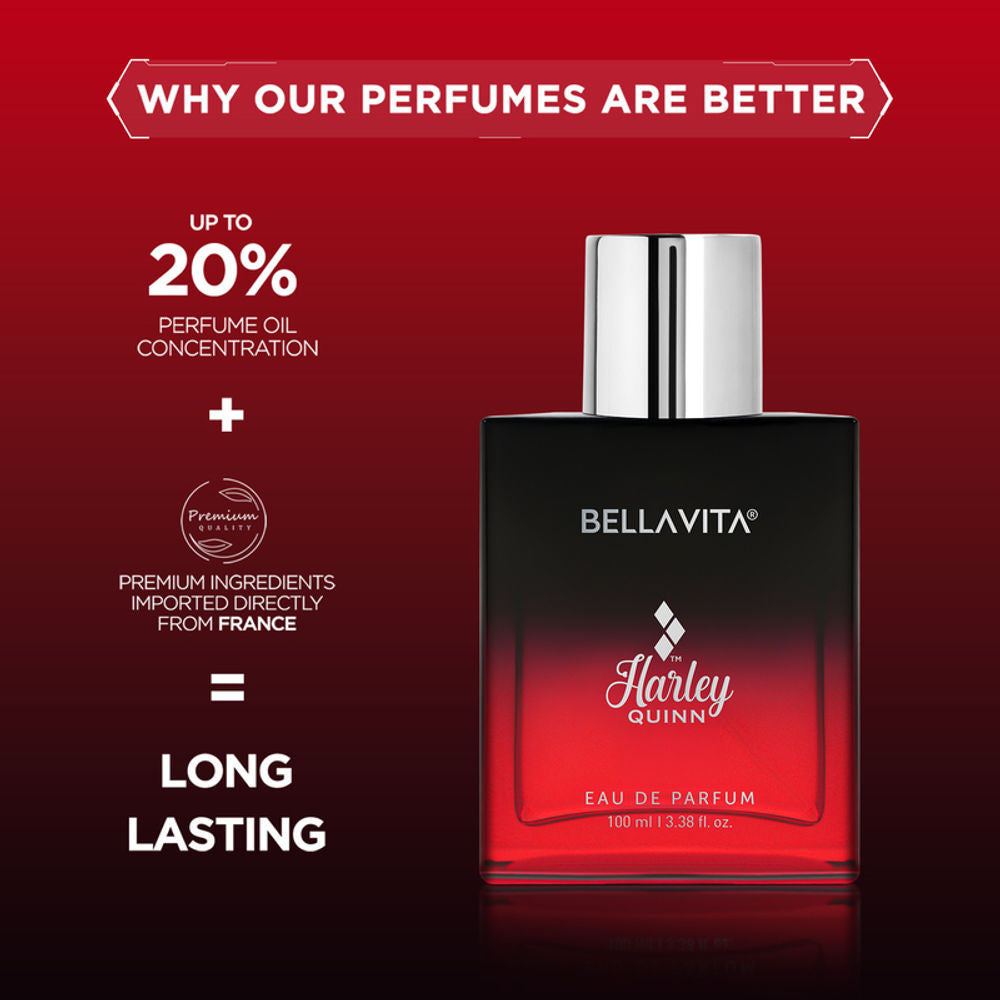 Bella Vita Organic Harley Quinn Long Lasting Eau De Parfume | Grocsy