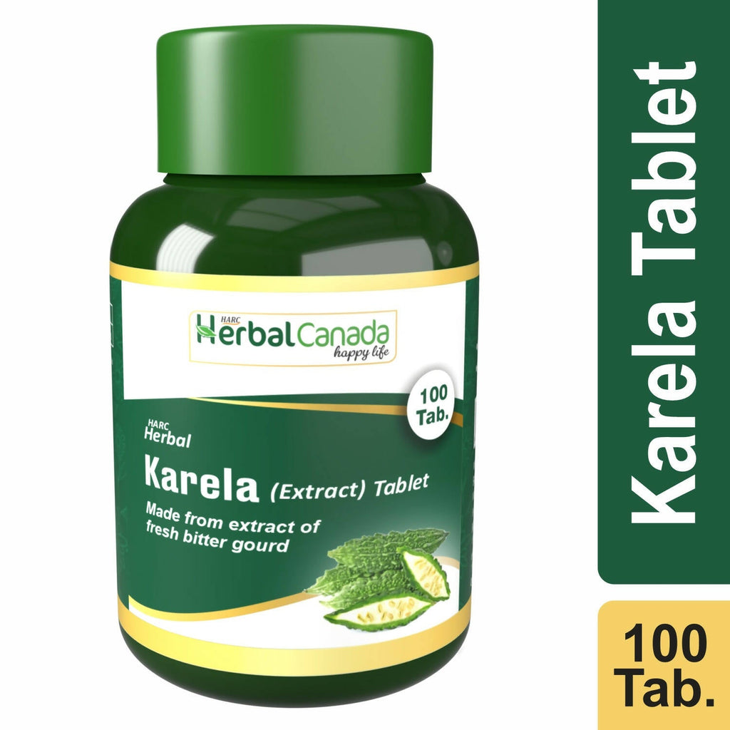 Herbal Canada Karela Tablets | Grocsy