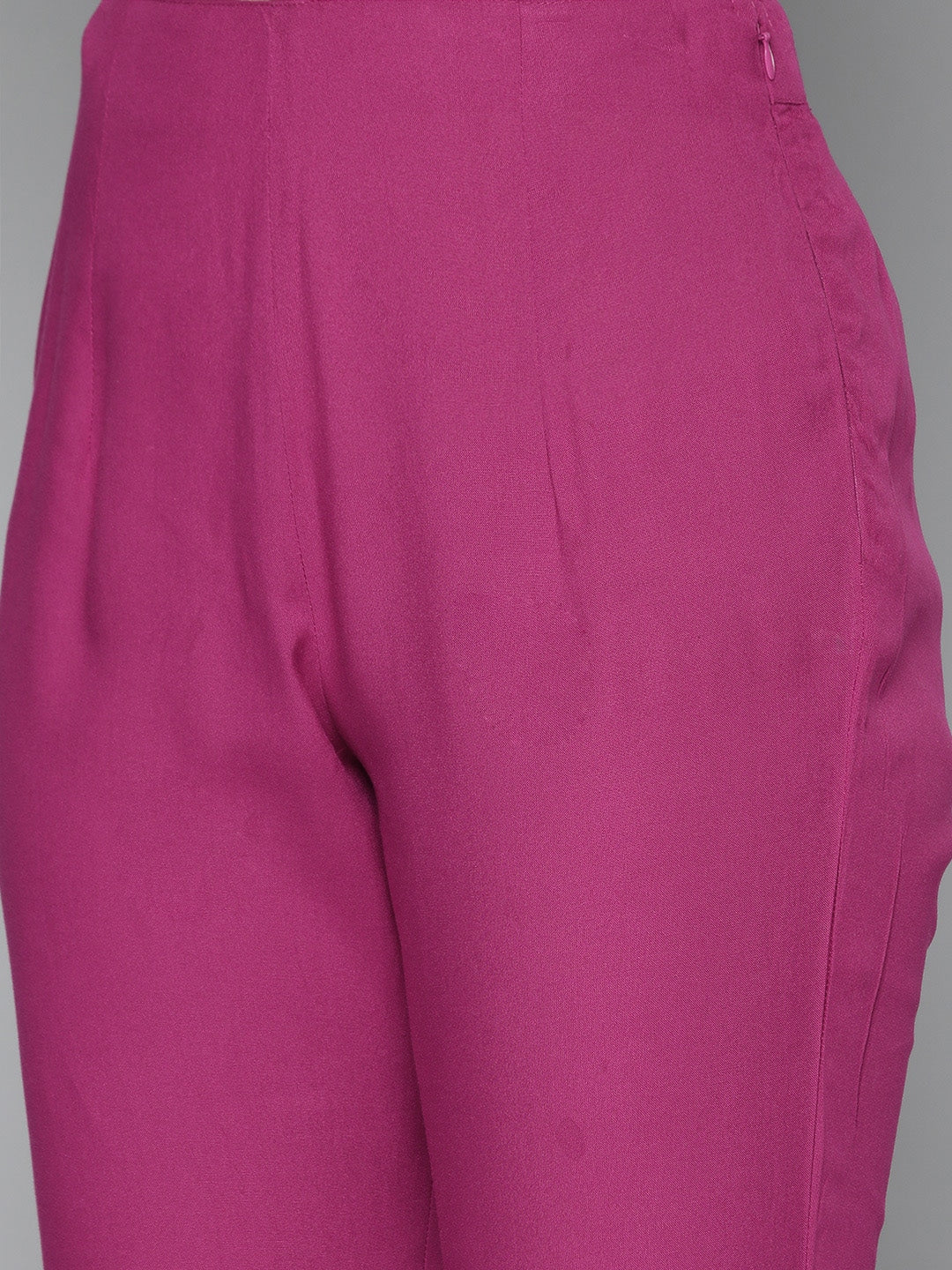 HERE&NOW Ethnic Motifs Embroidered Kurta with Trousers & Dupatta | Grocsy