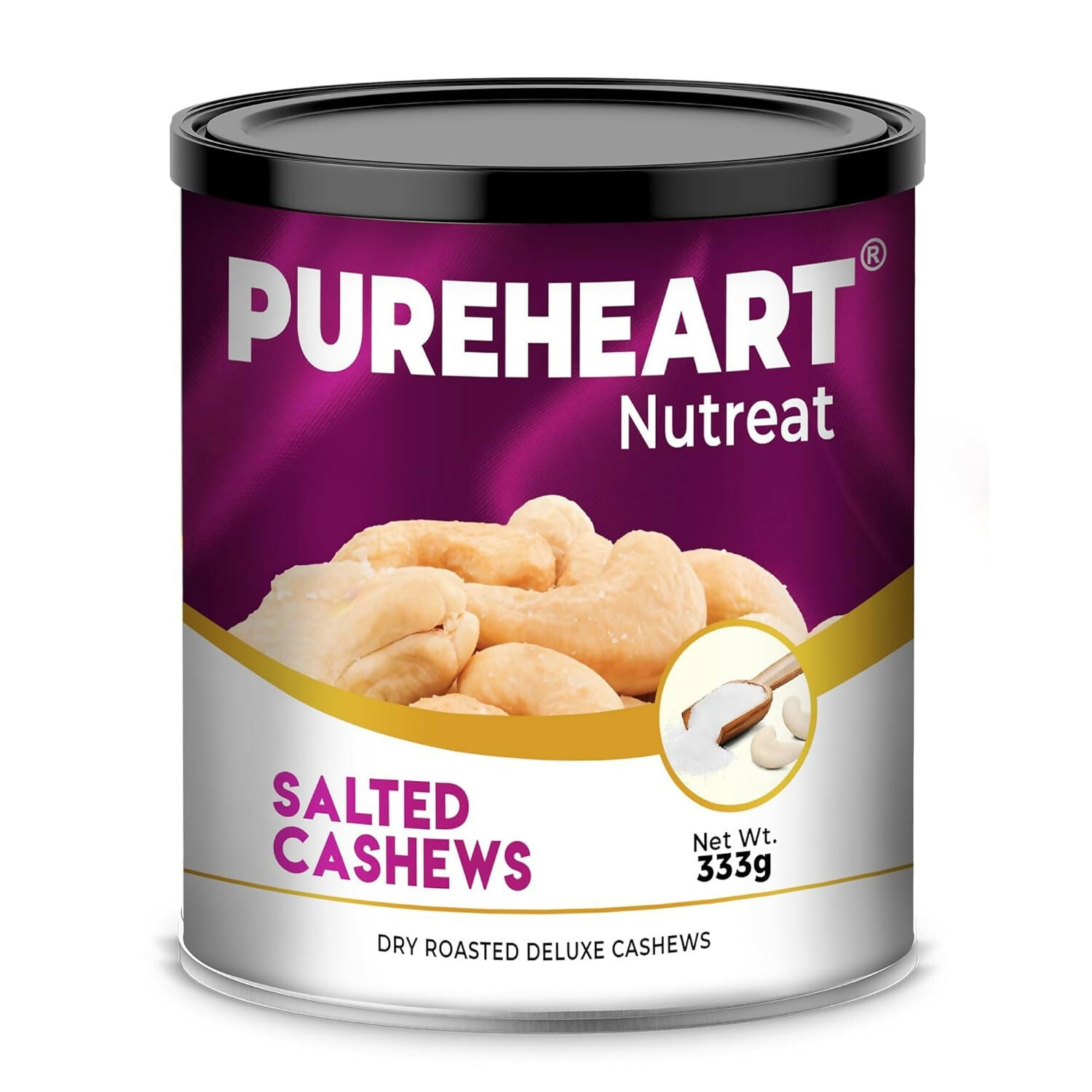 Pureheart Nutreat Roasted Salted Cashews | Grocsy