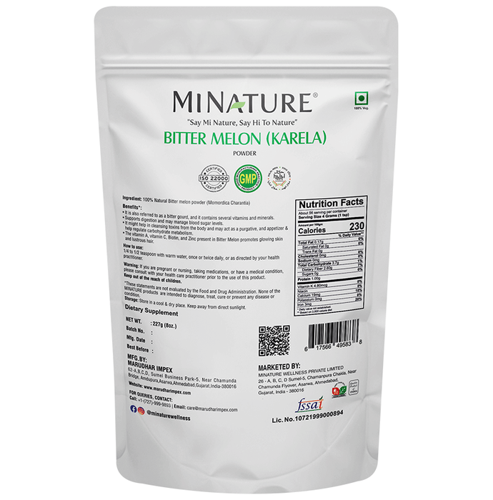 Minature Bitter Melon (Karela) Powder | Grocsy