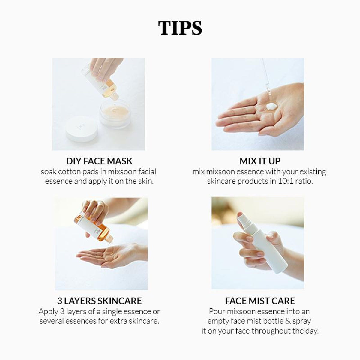 Mixsoon Korean Galactomyces Ferment Essence, Brightens & Smoothens Skin with Galactomyces | Grocsy