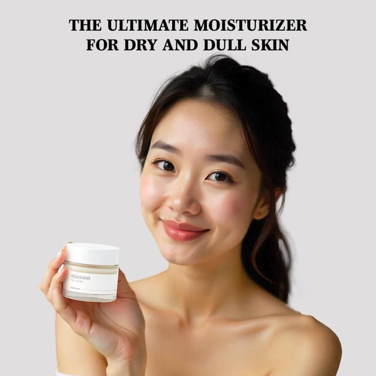 Mixsoon Bean Cream, Deep Hydration, Brightens Dull Skin & Nourishes with Fermented Beans | Grocsy