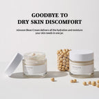 Mixsoon Bean Cream, Deep Hydration, Brightens Dull Skin & Nourishes with Fermented Beans | Grocsy