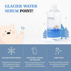 Mixsoon Glacier Water Hyaluronic Acid Serum, Deep Hydration, Plumps Skin & Locks Moisture | Grocsy