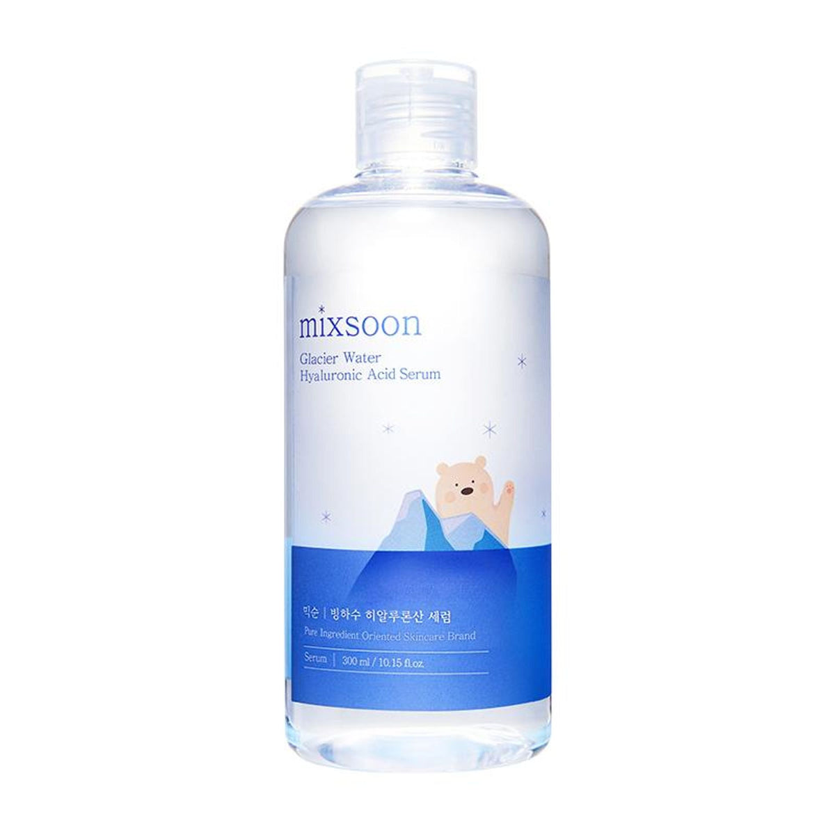 Mixsoon Glacier Water Hyaluronic Acid Serum, Deep Hydration, Plumps Skin & Locks Moisture | Grocsy