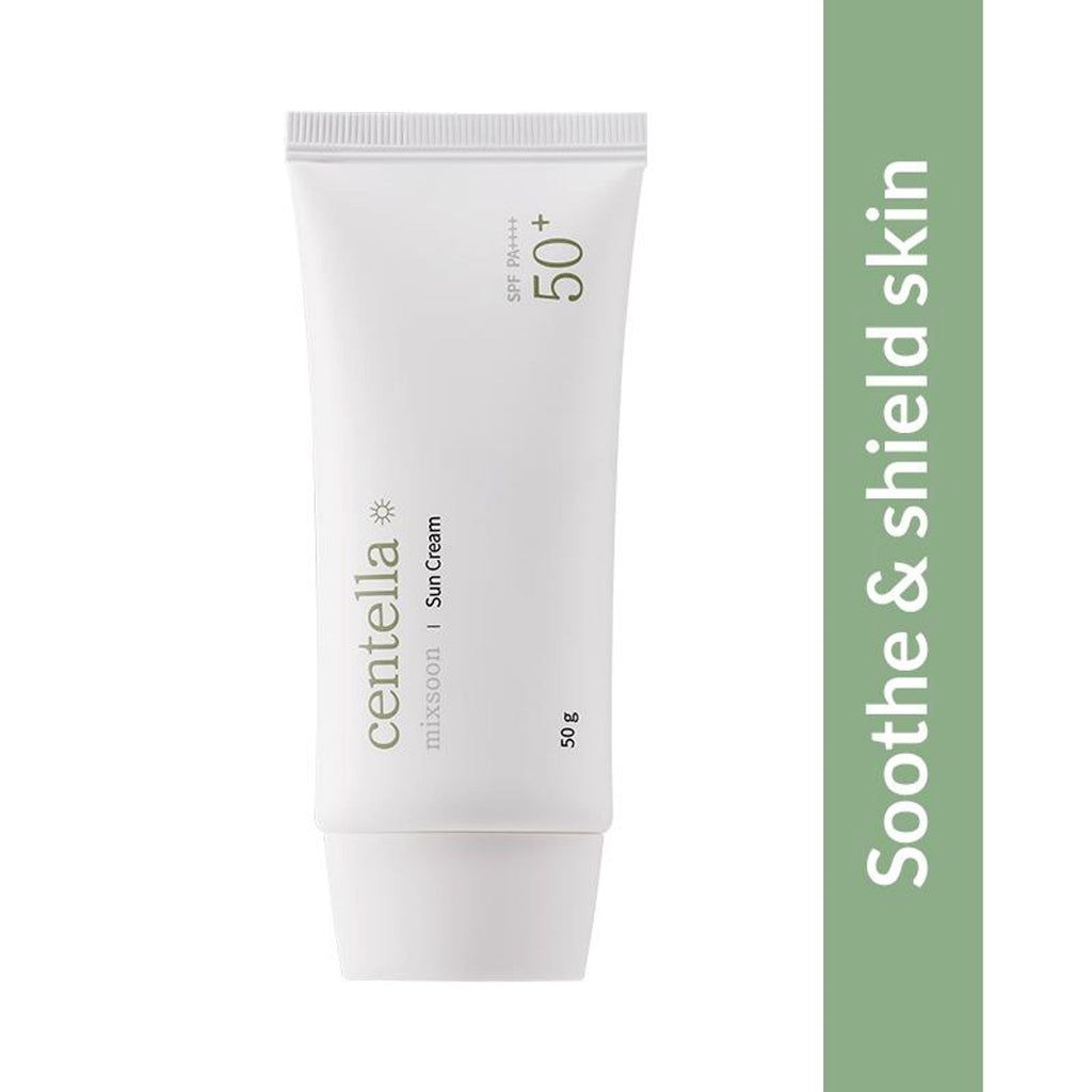 Mixsoon Centella Sun Cream, Calms Redness, Protects & Soothes Sensitive Skin | Grocsy