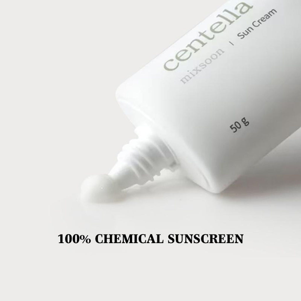 Mixsoon Centella Sun Cream, Calms Redness, Protects & Soothes Sensitive Skin | Grocsy