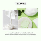 Mixsoon Centella Cleansing Foam, Gentle Face Wash for Redness & Acne-Prone Sensitive Skin | Grocsy
