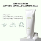 Mixsoon Centella Cleansing Foam, Gentle Face Wash for Redness & Acne-Prone Sensitive Skin | Grocsy