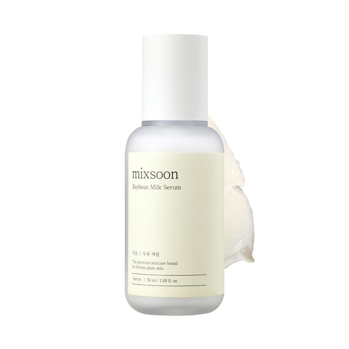 Mixsoon Korean Soybean Milk Serum, Hydrates & Smoothens Dry, Dull Skin with Fermented Soy Proteins | Grocsy