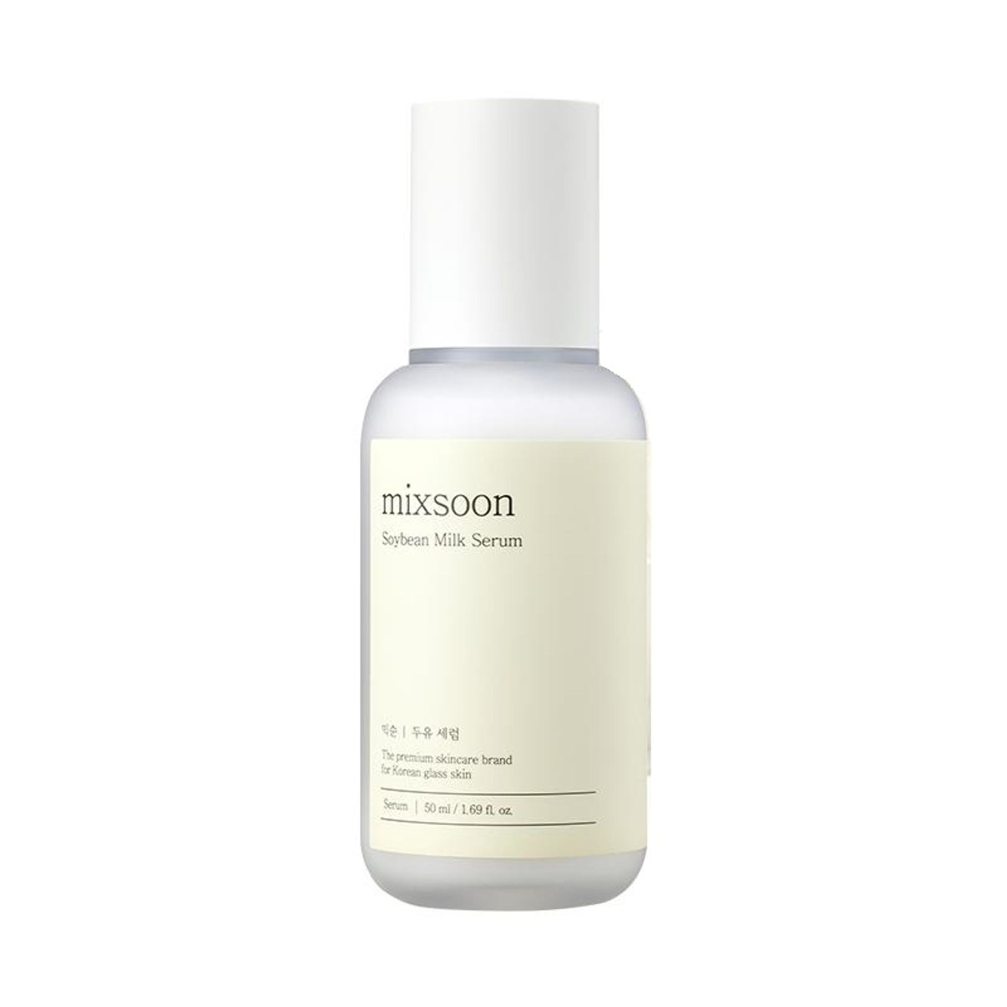 Mixsoon Korean Soybean Milk Serum, Hydrates & Smoothens Dry, Dull Skin with Fermented Soy Proteins | Grocsy