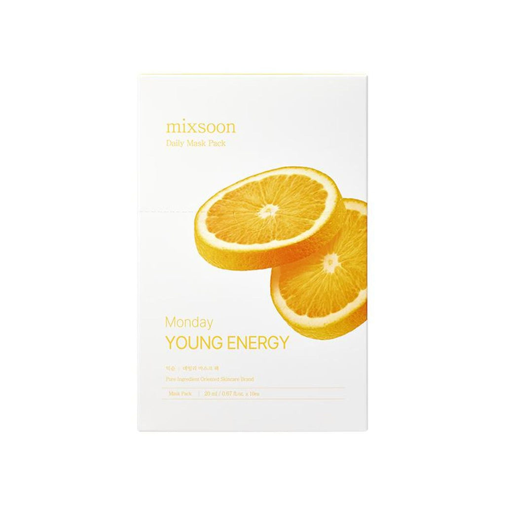 Mixsoon Daily Mask Pack Monday, Calms, Hydrates & Soothes Dry Skin Sheet Mask | Grocsy