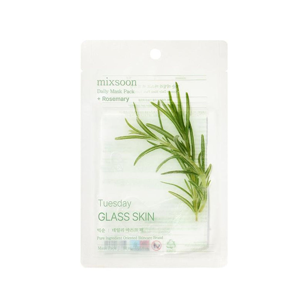 Mixsoon Daily Mask Pack Tuesday, Revitalizes, Brightens & Energizes Tired Skin Sheet Mask | Grocsy