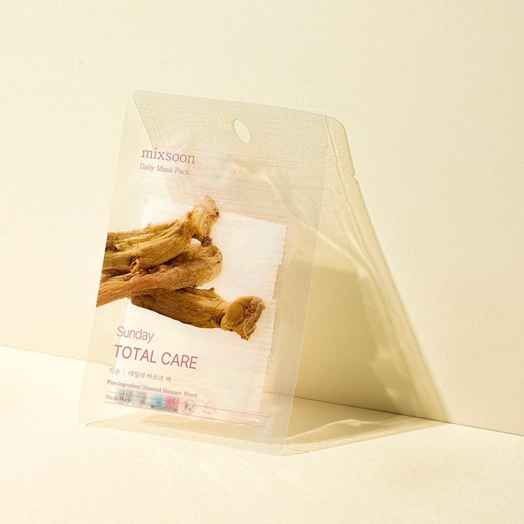 Mixsoon Daily Mask Pack Sunday, Restores, Hydrates & Soothes Skin Sheet Mask | Grocsy
