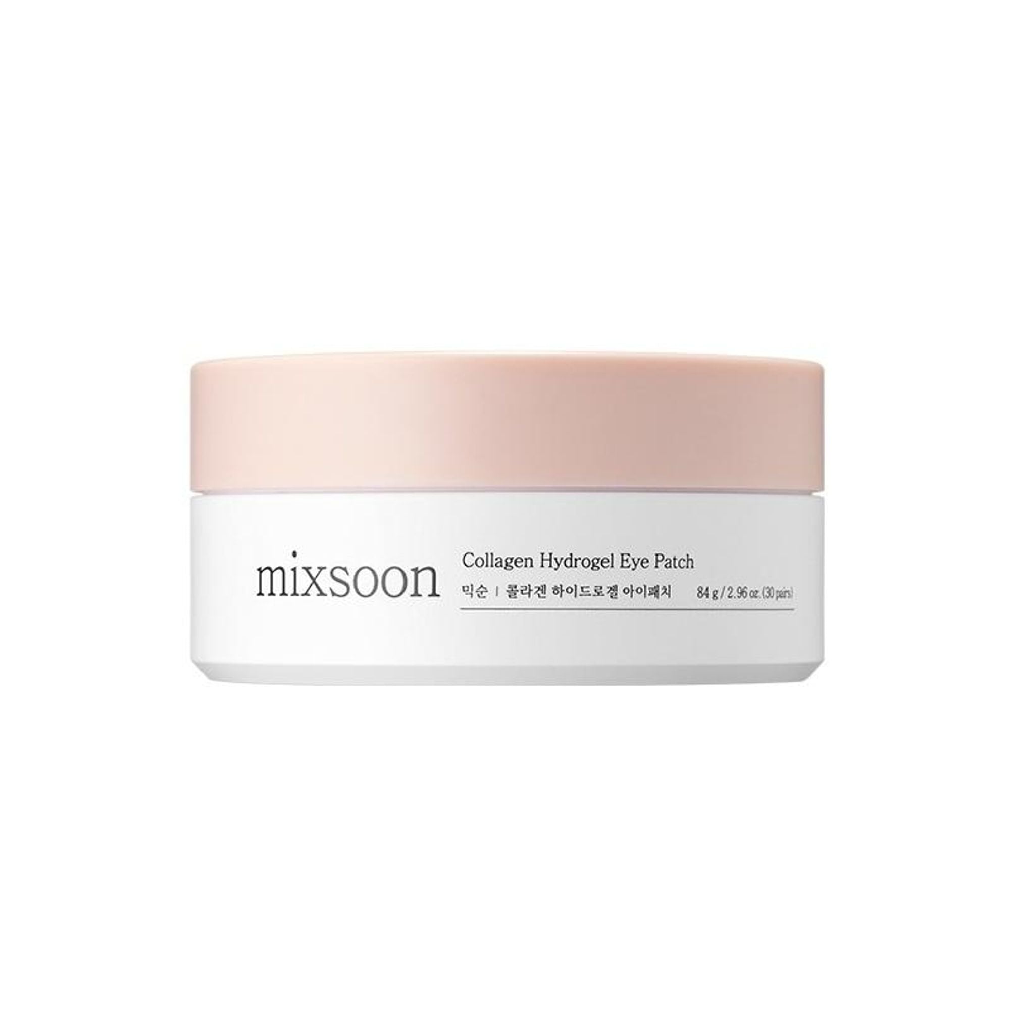Mixsoon Collagen Hydrogel Eye Patch, Firms, Reduces Fine Lines & Revitalizes Under-Eye Skin | Grocsy