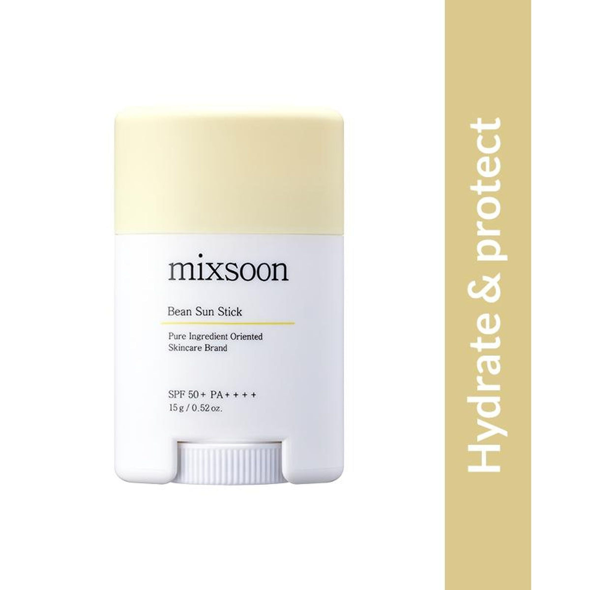Mixsoon Bean Sun Stick SPF 50+ PA++++, Protects & Nourishes with Fermented Bean Extract | Grocsy