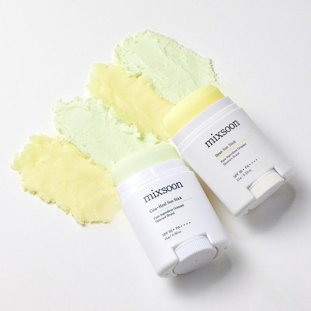 Mixsoon Bean Sun Stick SPF 50+ PA++++, Protects & Nourishes with Fermented Bean Extract | Grocsy