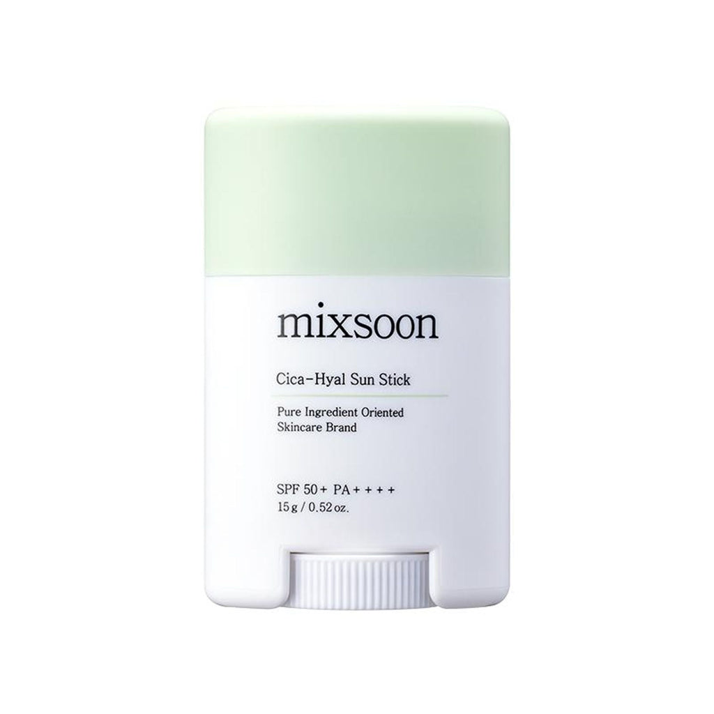 Mixsoon Cica-Hyal Sun Stick SPF 50+ PA++++, Soothes & Protects with Cica & Hyaluronic Acid | Grocsy