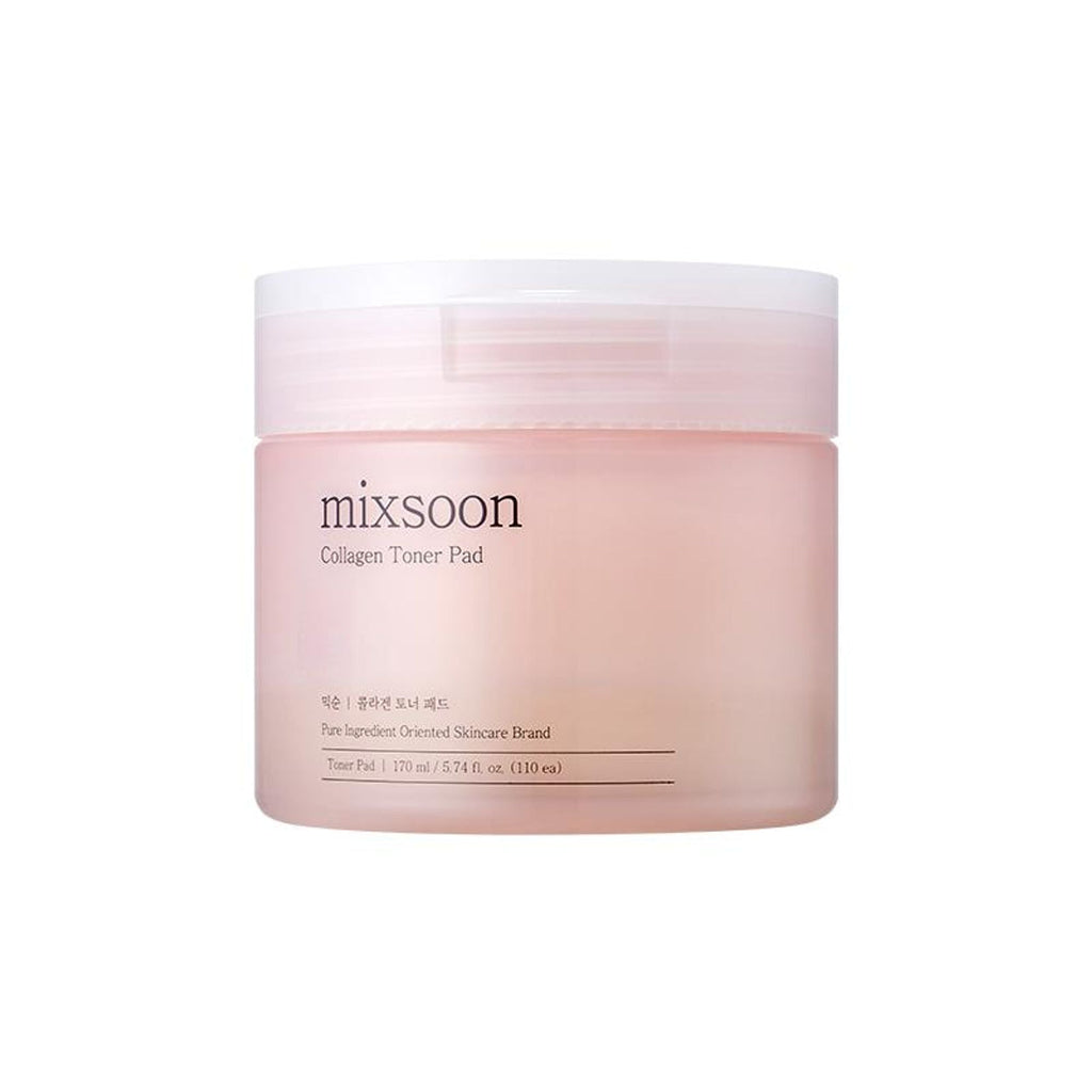 Mixsoon Collagen Toner Pad, Firms, Hydrates & Boosts Skin Elasticity | Grocsy