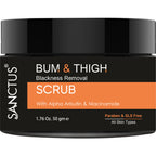 SANCTUS Bum & Thigh Skin Whitening Scrub | Grocsy