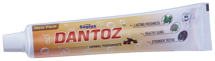 Sagius Dantoz Herbal Toothpaste | Grocsy