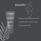 Rivona Naturals Charcoal Exfoliating Face Wash | Grocsy