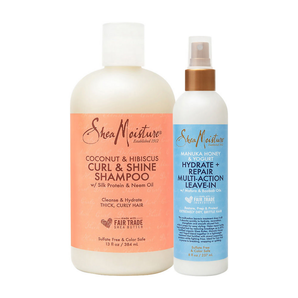Shea Moisture Hydrating Curl Care Kit | Grocsy