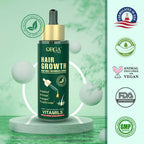Orgatre Hair Growth Serum Powered with 3% Redensyl, 4% Anagain, 3% Procapil, 1% Capilia Longa and Rosemary Oil | Grocsy