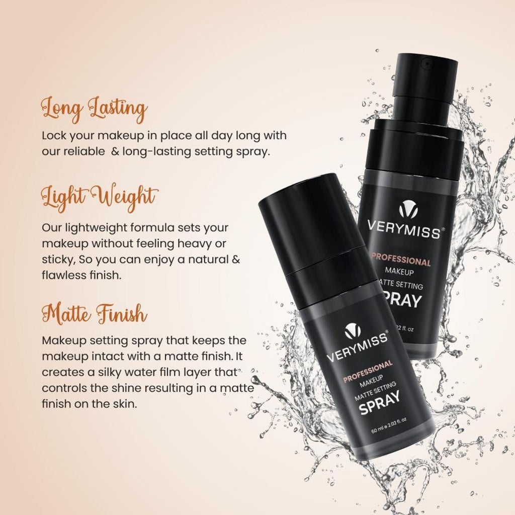 VERYMISS Professional Makeup Matte Setting Spray | Grocsy